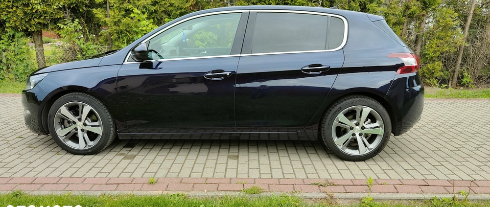 Peugeot 308 cena 42900 przebieg: 168000, rok produkcji 2015 z Mogilno małe 436